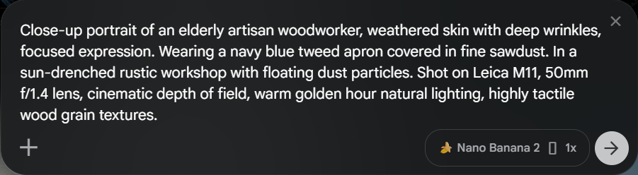 Prompt đã gửi sang Flow
