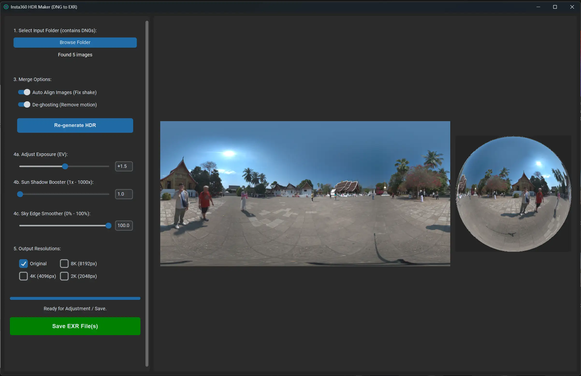 [Tool] Insta360 HDRI Maker