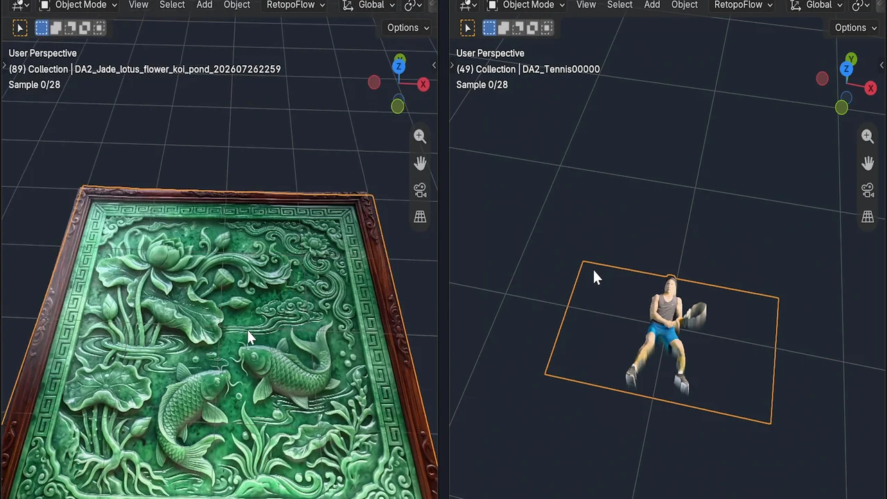 DA2 + PBR Texture Generator v1.0.3 - Tạo Depth Map & PBR 3D trực tiếp trong Blender