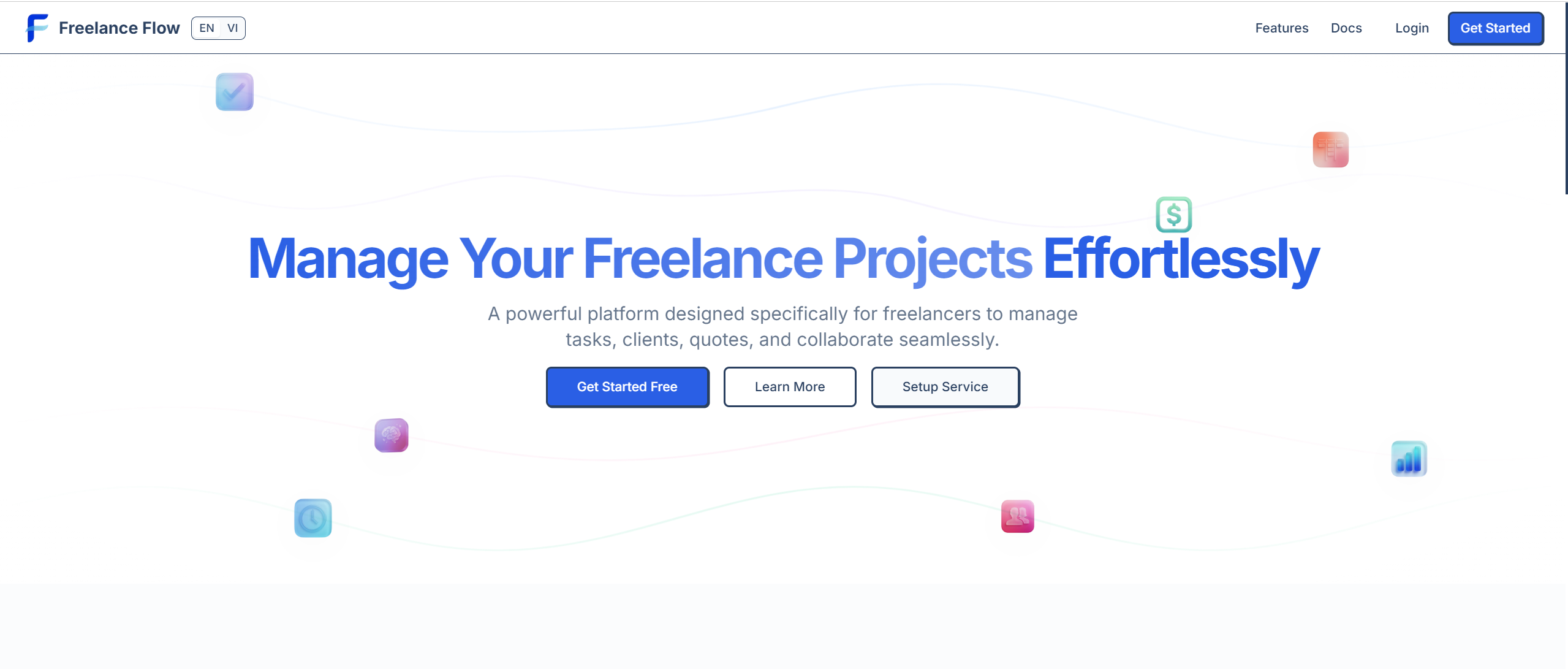 Cập nhật Freelance Flow: Chuyển đổi sang Supabase và Công khai mã nguồn